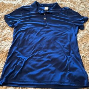 Hanes Women’s Polo Tee, size M.